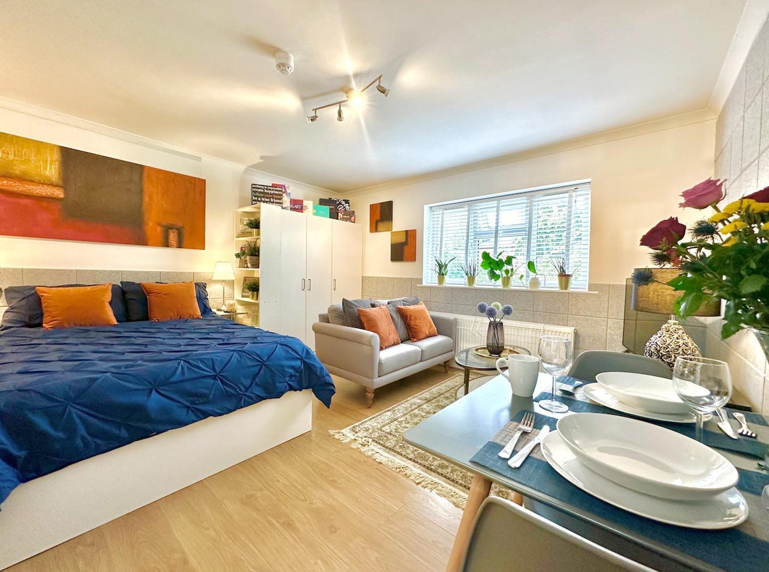 Stunning Business Travellers En-suite Bathroom Garden View Appartement